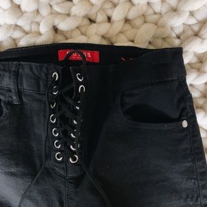 Guess Lace up Jeans